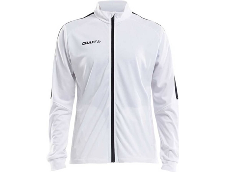 Abrigo para Mujer CRAFT Progress Blanco para Fútbol (XS)