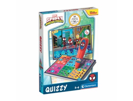 Quizzy Spidey y sus increíbles amigos CLEMENTONI Disney Junior 16805