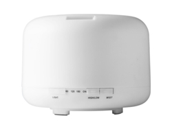 Humidificador de aceites esenciales, difusor ultrasónico, 500 ml, blanco | MDUG