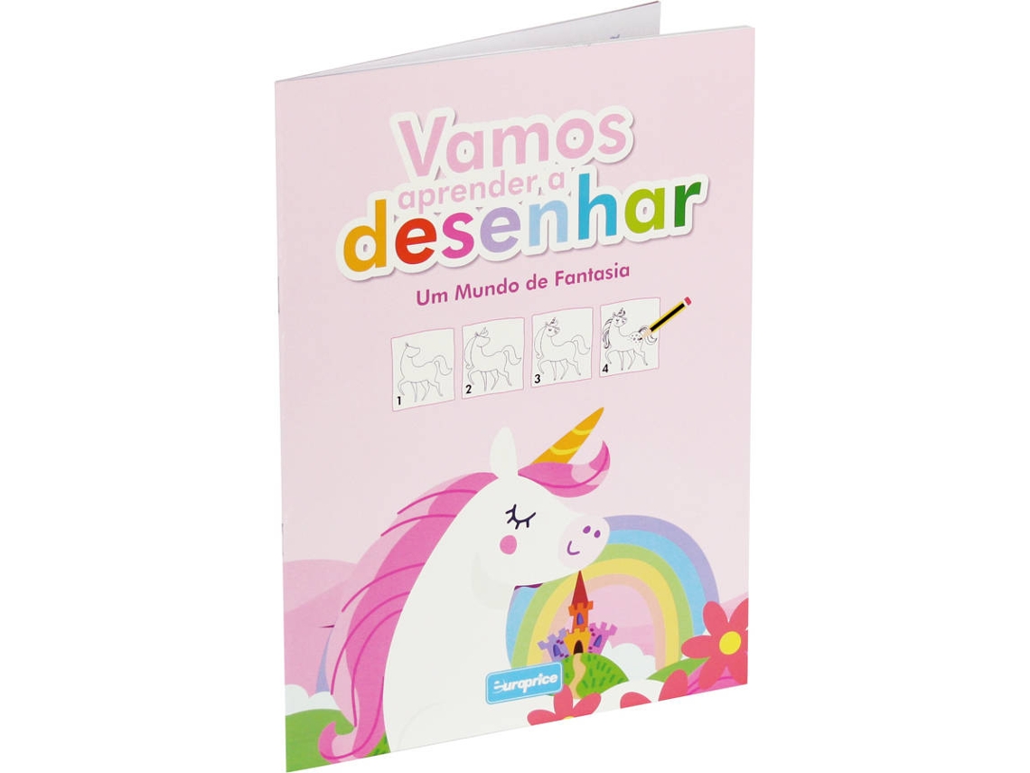 Libro Vamos Aprender a Desenhar - Um Mundo de Fantasia (Portugués)