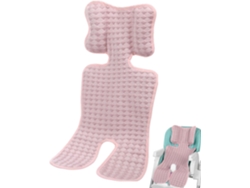 Cojín para asiento de cochecito de bebé, almohadilla refrescante universal de verano/rosa Gertiz