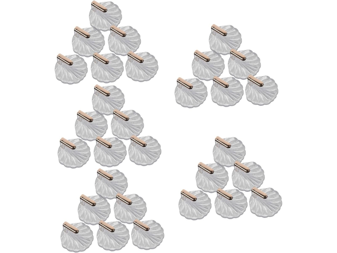 Juego de 30 pegatinas autoadhesivas para pared de baño y cocina CHABERLU
