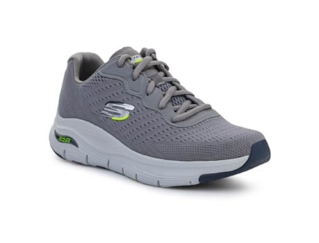 Zapatillas SKECHERS Arch Fit Infinity Cool Tejido y Material Sintético Hombre (44 - Gris)