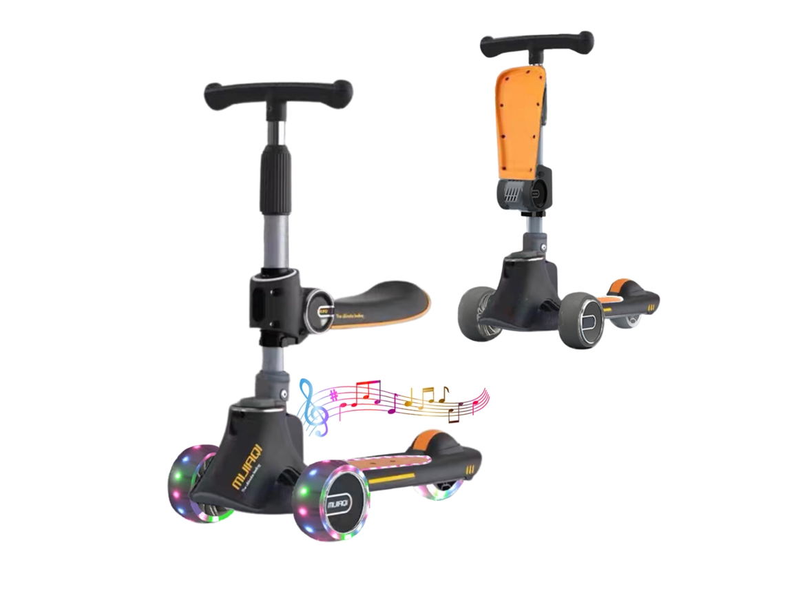 Patinete con Asiento para Niños de 3-12 Años. Patín Scooter Infantil. MAGIC  SELECT