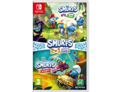 Juego Nintendo Switch Smurfs 2-in-1 Game Collection Mission Vileaf + Kart