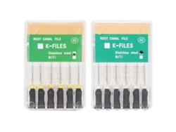 KOFIHETY Limas para Conducto Radicular #40 K-Files en Acero Inoxidable Accesorio Profesional para Dentista