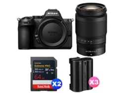 Nikon Z5 Ii + 24-200mm F/4-6.3 Vr + 2 Sandisk 64gb Extreme Pro Uhs-ii Sdxc + 3 Nikon En-el15c + Ebook “20 Consejos Para Fotos Que Impactan”