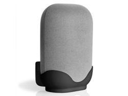 Soporte De Pared Para Google Nest Audio Con Gestión De Cables Integrada, Estante Para Altavoz, Negro.