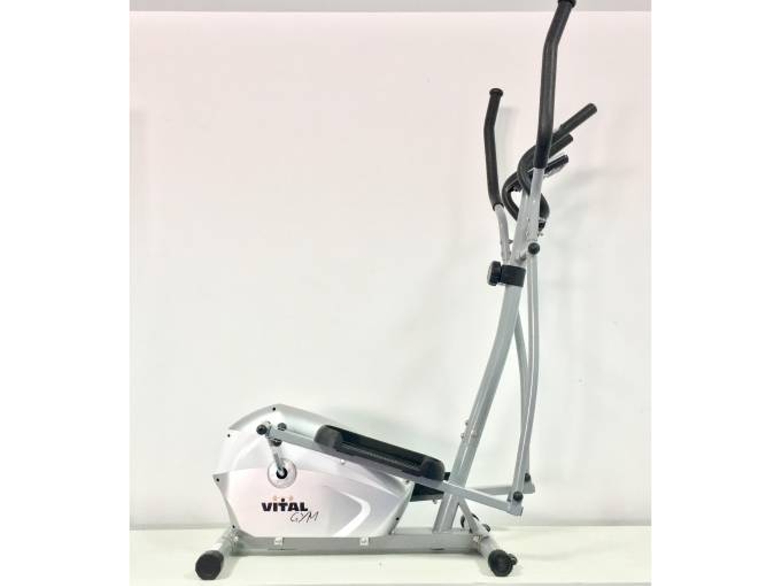 Bicicleta Elíptica VITAL GYM H-7 (Blanco - 60x127x148 cm)