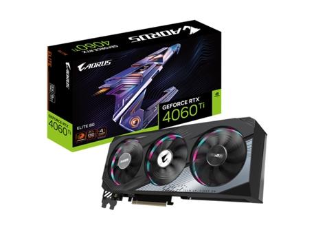 Tarjeta Gráfica GIGABYTE Gigabyte Aorus Geforce Rtx 4060 Ti Elite 8G 8Gb Gddr6