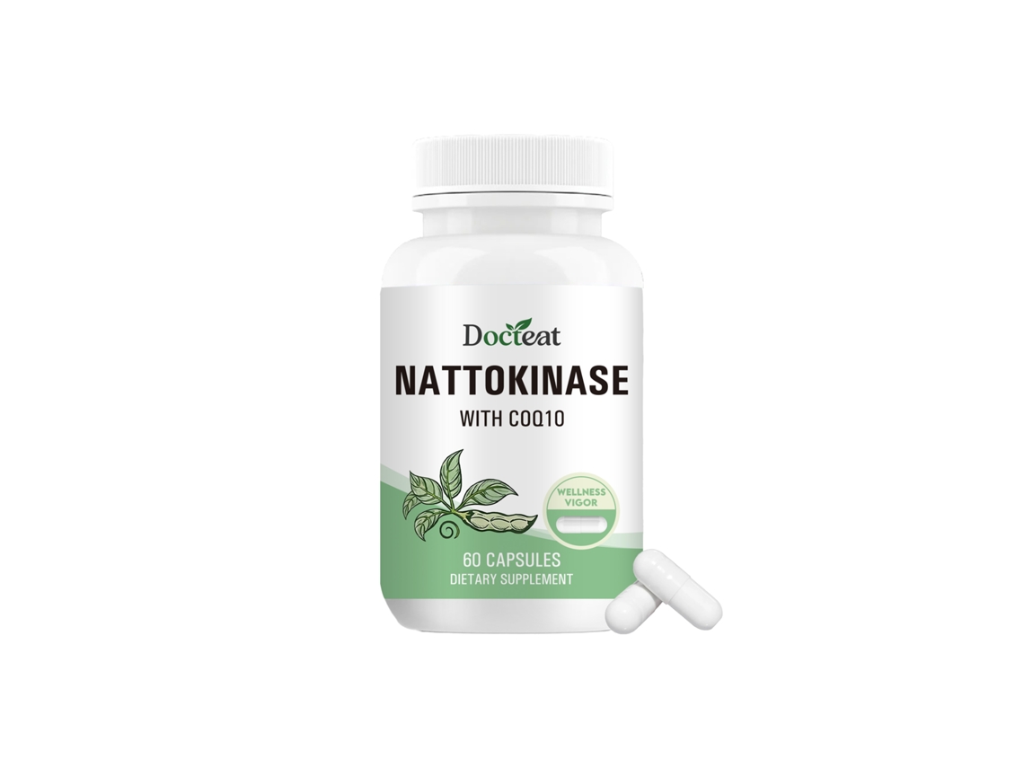 Cápsulas dietéticas de nattoquinasa Q10 - Doble efecto