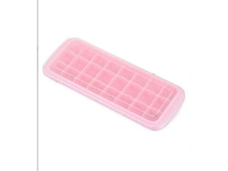 2026-moldes De Hielo De Silicona Con Tapa 25cm 2pcs Para Hielo Cubos Paletas Diy Rosa