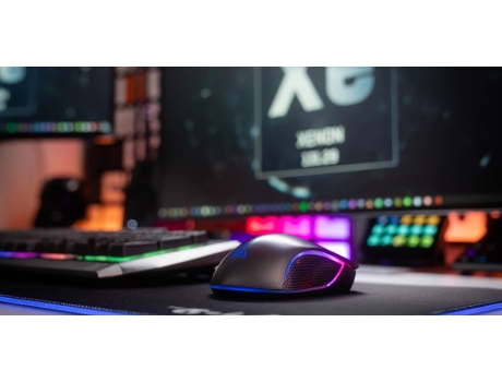 THE G-LAB Ratón Gaming Inalambrico Recargable 7200 Dpis Rgb 6 Botones Compatible Con Pc/Ps4/Ps5/Xbox One Kult-Xenon