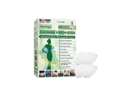 Parche de microagujas con compuesto de moringa