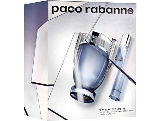 Cofre PACO RABANNE Invictus Edt Spray 100 ml + Edt 20 ml