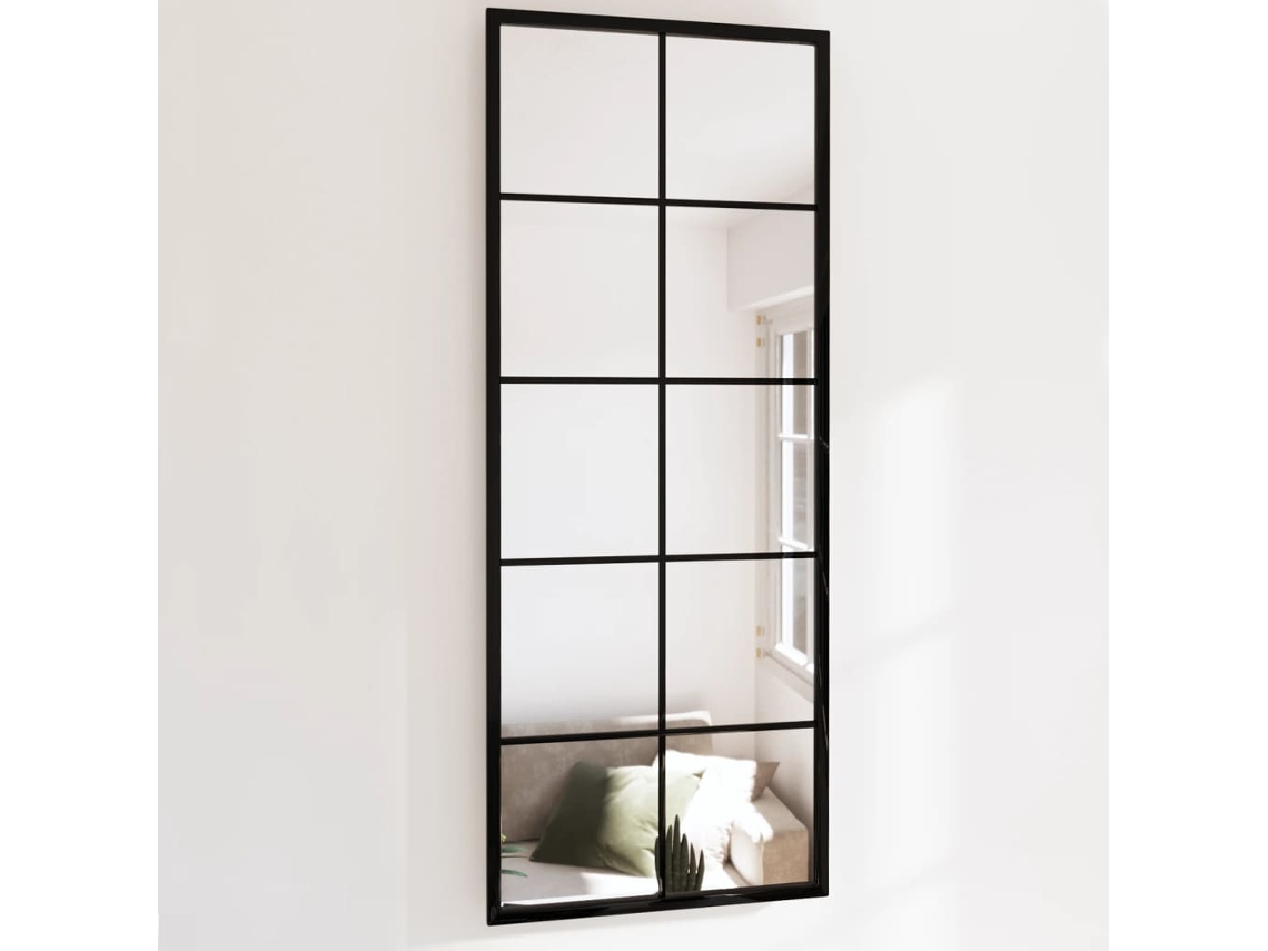 Maison Exclusive Conjunto de espejo de pared redondo vidrio 7 piezas