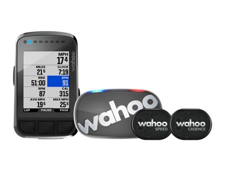 GPS Bicicleta WAHOO Elemnt Bolt Bundle