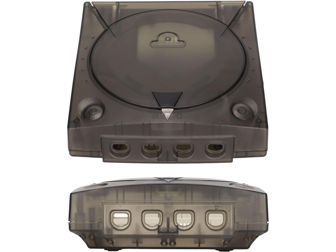 Estuche Protector De Abs Translúcido Para Consola Dreamcast Dc - Caja Que Absorbe Golpes Y Arañazos
