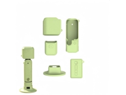 Funda Protectora Para La Cámara Dji Osmo Pocket 4, Funda Completa Con Cordón Y Base (verde) Czhhmart