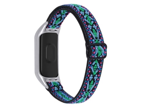 Correa de nailon elástico trenzado ajustable para Xiaomi Mi Band 5/6 - estilo 19