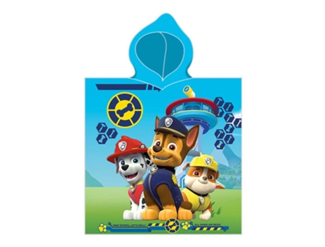 Ponchos SAFTA Poncho De Microfibra ´´funday´´ Paw Patrol Azul