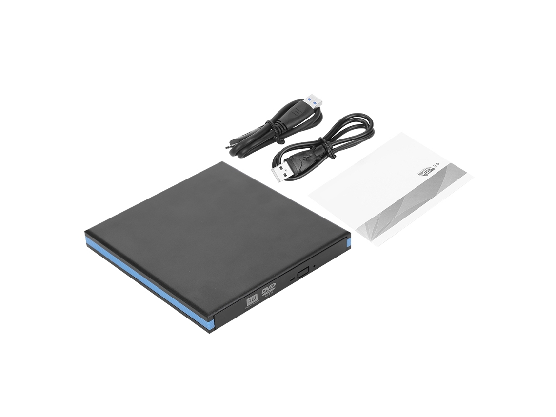 Grabadora De Dvd Externa 8x Usb 3.0 Controlador De Cd Transmisión De Datos Sin Pérdidas