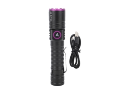 2026-linterna Uv 395nm Recargable Usb Portátil Para Detección De Manchas De Mascotas Y Orina De Perro