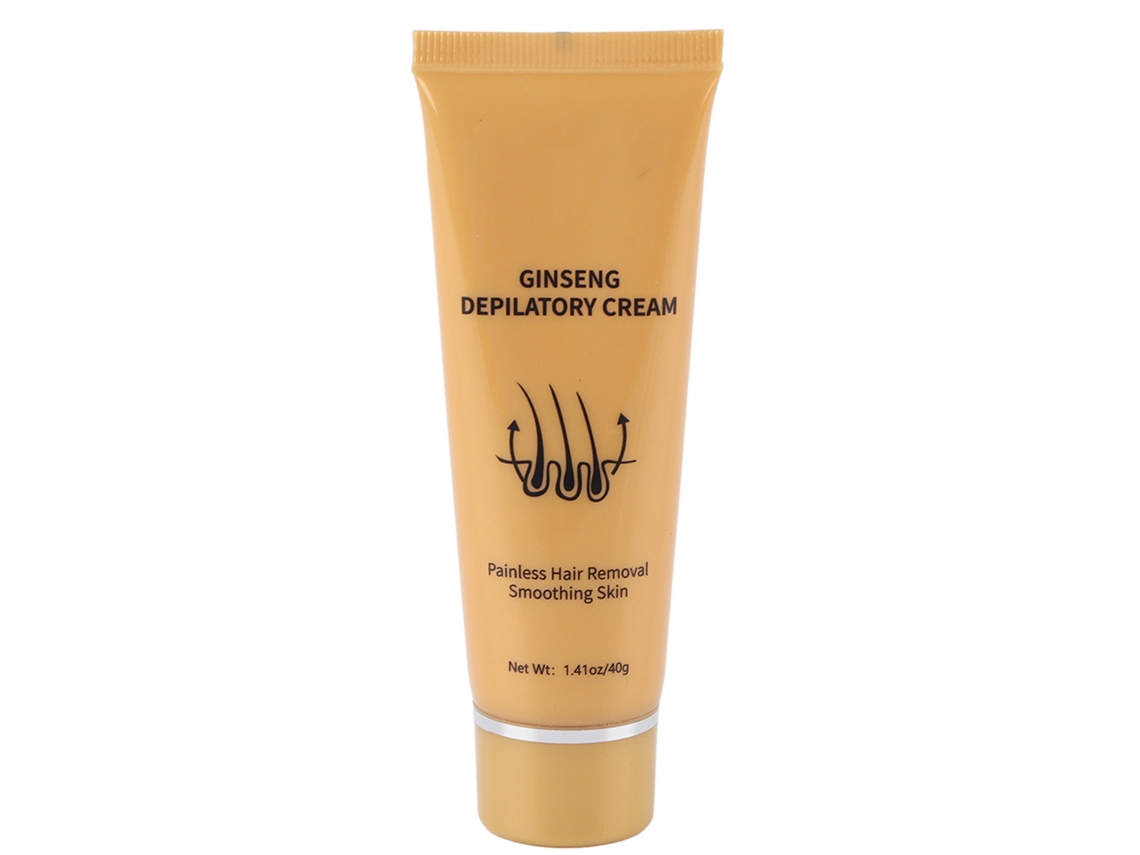 Crema depilatoria de ginseng 40 g Cuerpo Piernas Axilas