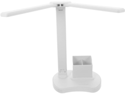Lámpara De Escritorio Táctil De Doble Cabezal Regulable, Lámpara De Lectura Led Usb Ajustable Para Oficina.