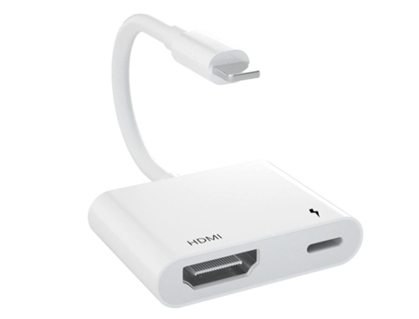 Adaptador HDMI para Iphone HDMI1206-Y20 Blanco