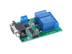 Módulo De Relés De 2 Canales Con Puerto Serie Rs232, Interfaz Db9, Control Remoto, Cuadro De Distribución Tb351