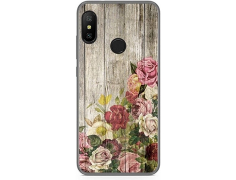 Carcasa Xiaomi Mi A2 Lite TUMUNDOSMARTPHONE Madera 08 Multicolor