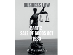 Libro Business Law Part 2 de M Vasantha (Inglés)