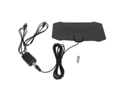 Antena De Tv Digital 4k 1080p De 360 Grados Con Recepción De 300 Millas, Apta Para Interiores Y Exteriores, Compatible Con Televisores Hd Antiguos Y Smart Tv.