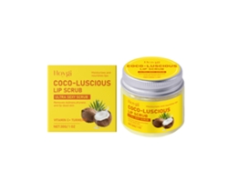 Exfoliante labial con coco y cúrcuma