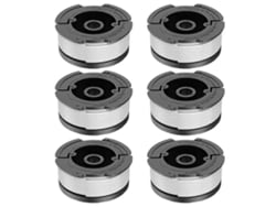 H9k 6 Piezas Para Carretes De Alambre Para Cortacésped Black Decker Gh400 Gh500 Gh600 L3v, Af-100-3zp