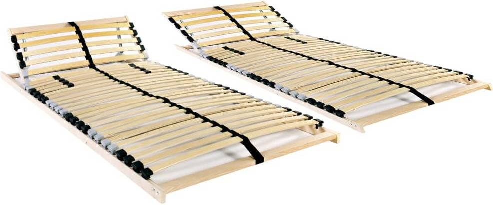 Somieres De Cama 2 uds con 28 7 zonas vidaxl 90x200 cm 129 kg 3051430
