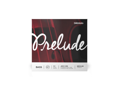 Daddario set cordas contrabaixo prelude j610 1/2m