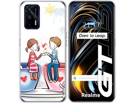 Carcasa Realme GT 5G TUMUNDOSMARTPHONE Café Multicolor