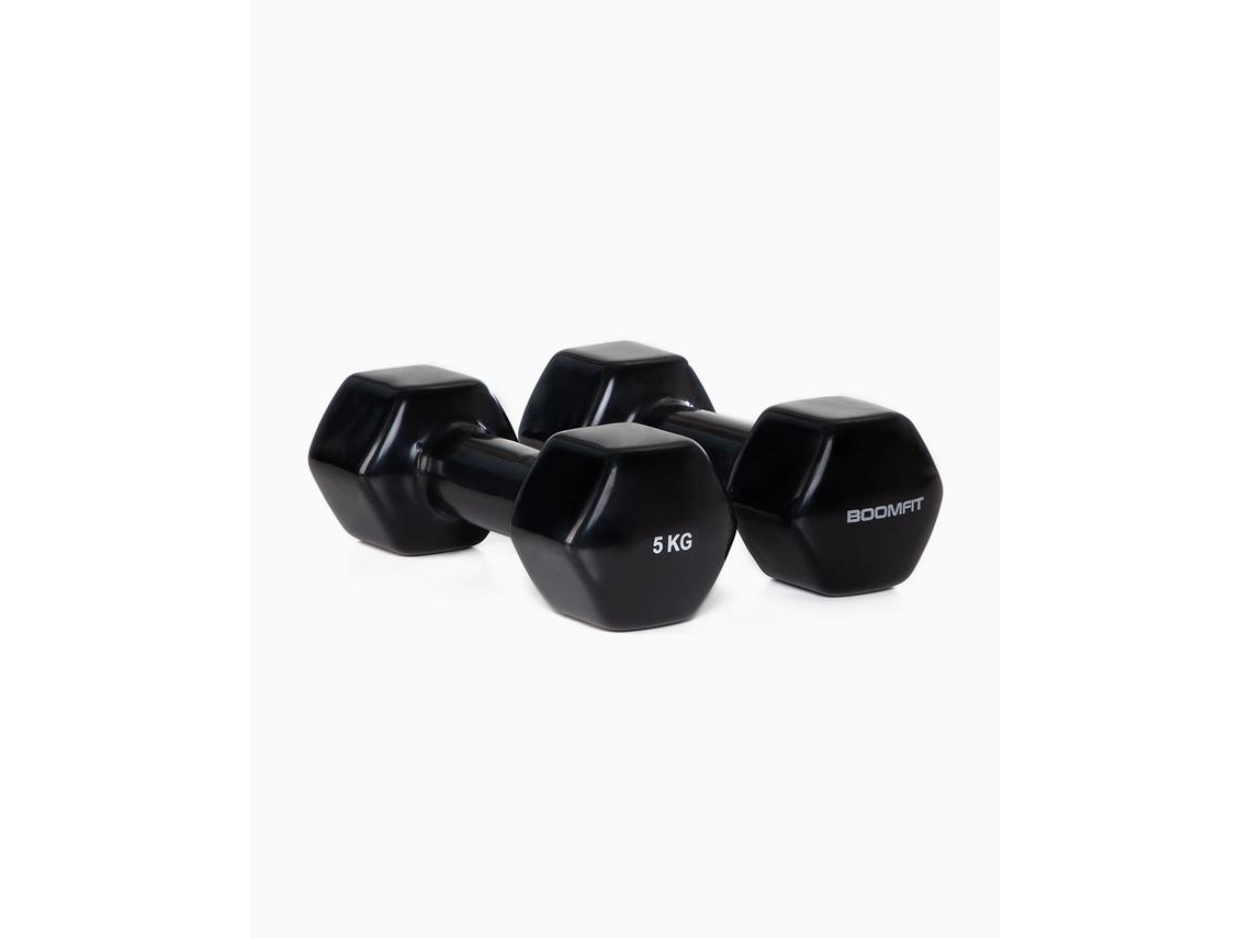 Mancuernas BOOMFIT Vinilo (5kg)