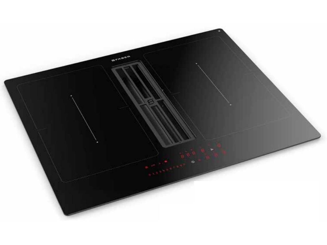 Placa de Induccíon FABER S.P.A Galileo Smart BK A600 (Eléctrica - 60 cm - Negro)