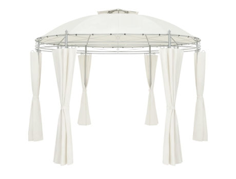 Cenador Metálico Toscana Crema 3,5m