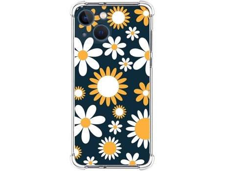 Carcasa iPhone 13 Mini (5.4) TUMUNDOSMARTPHONE Dibujos Antigolpes Flores 08 Multicolor