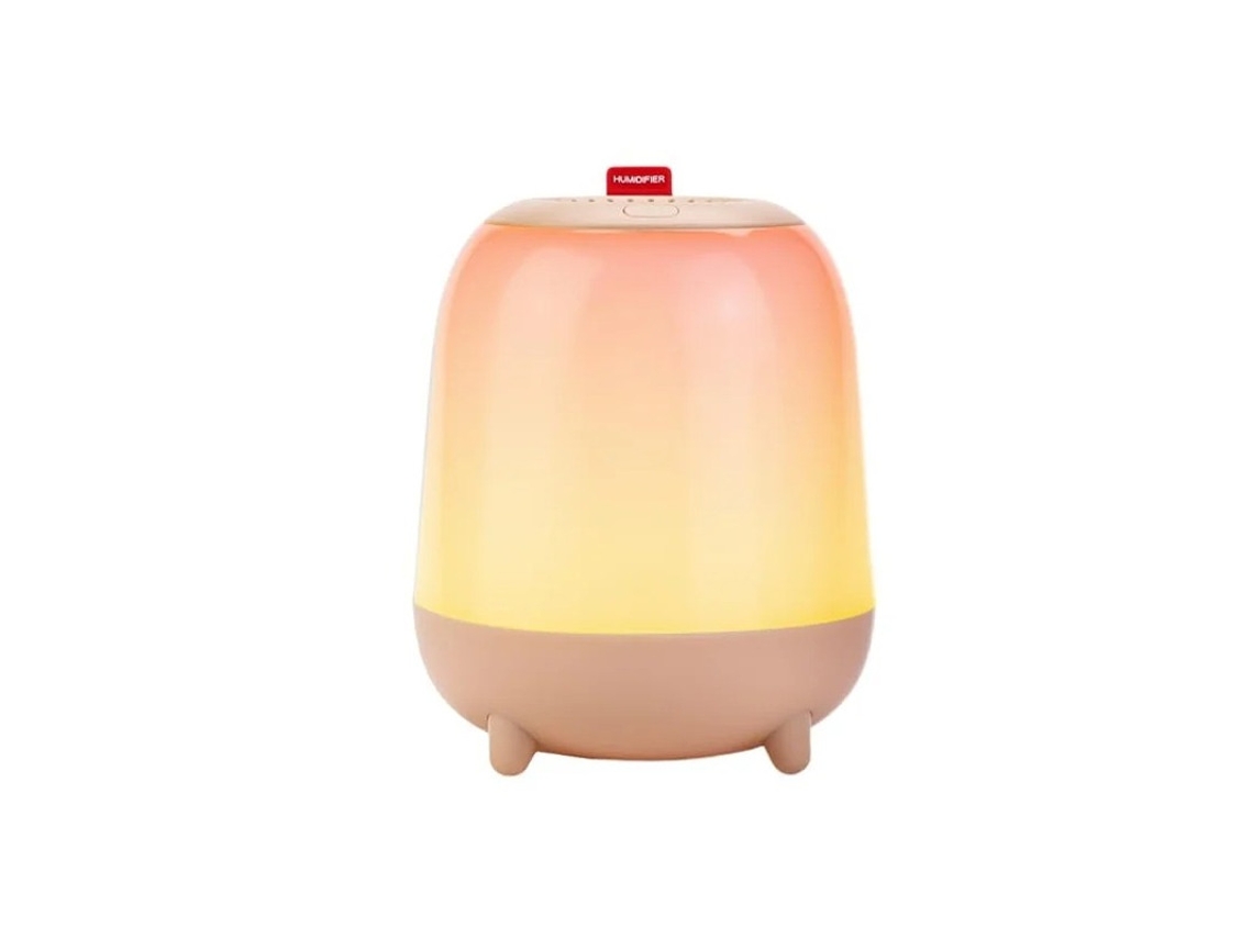 Humidificador ultrasónico con vapor frío y luz nocturna para bebés, Bestvite Naranja