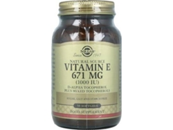 Té SOLGAR Vitamina E De Fonte Natural (50 pérolas)