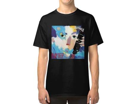 Camiseta ROCKINSTONE The Outfield Play Deep Algodón para Hombre (3XL)