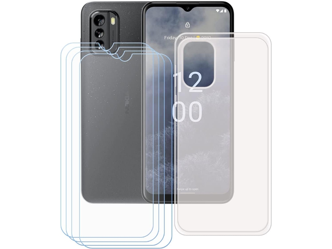 Conjunto de Protectores de Pantalla Translúcida Antiqueda Filme para Nokia G60 5G HONGWE. (4un)