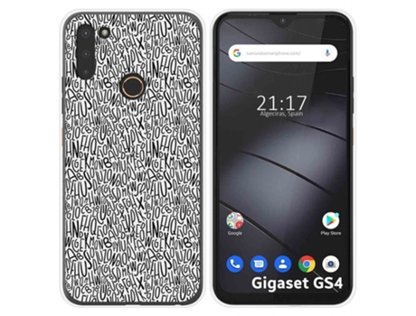 Carcasa Gigaset GS4 TUMUNDOSMARTPHONE Dibujos Multicolor