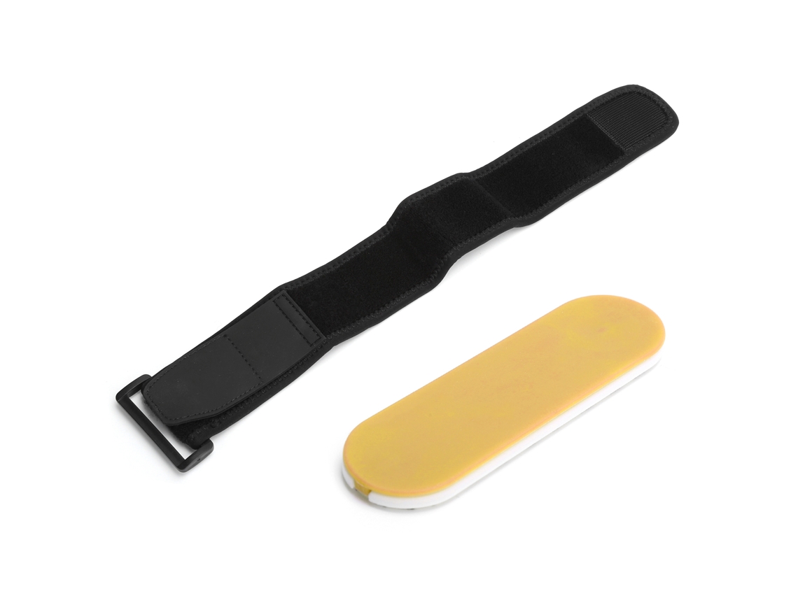 Momostick Correa De Dedo Para Teléfono, Agarre, Soporte Con Almohadilla De Gel Adhesivo Y Brazalete Amarillo