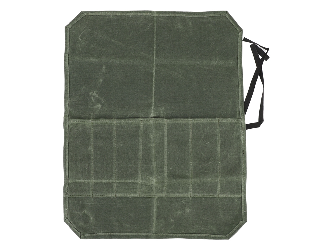 Ymsl Bolsa Enrollable De Herramientas Para Chef Resistente Al Agua, Portátil, Para Utensilios De Cocina, Viajes Y Camping, Color Verde Oliva Hxl